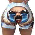 thumbnail image 2 of Lsque The Binding of Isaac Pattern High Waisted Biker Shorts for Women-Tummy Control Fitness Athletic Workout Running Yoga Gym Shorts,Moisture-Wicking-Large, 2 of 9