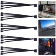 thumbnail image 3 of Cable de Alimentación Divisor Likrtyny 5 Uds 4 Pines IDE a 4 Puertos 3 Pines/4 Pines, 3 of 5