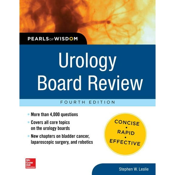 Urology Board Review Pearls of Wisdom, Fourth Edition, (Paperback)