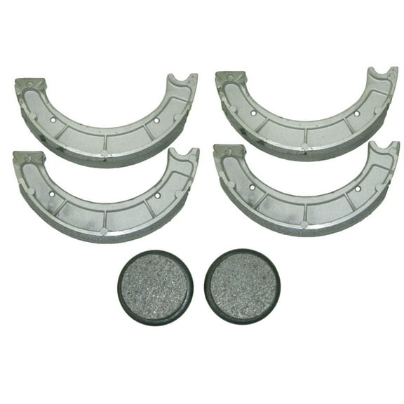 Factory Spec, KIT-7119119417, Front Brake Shoes & Rear Brake Pads for Yamaha Moto-4 250 & Moto-4 350 SEE YEARS