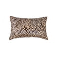thumbnail image 3 of Natural Cowhide Pillow 12x20 Inches Cheetah Torino Togo Design, 3 of 5