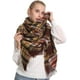 thumbnail image 3 of Bufanda de cuadros escoceses para mujer, bufandas de invierno y otoño, chales gruesos y suaves de gran tamaño, bufandas envolventes, 3 of 7
