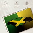 thumbnail image 6 of Elephant Stock Jamaican Island Flag Wall Art - Horizontal Canvas Wall Art - Living Room Wall Decor - Flags Canvas - Black And Green Decor - 48" x 32", 6 of 8