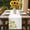 White, variant on Yellow Daisy Flowers Table Runner - 36 Inch Long, Kitchen Dining Table Runner Dresser Scarves, Spring Summer Rustic Garden Floral Farmhouse Decor for Coffee Tables Wedding Party Banquet