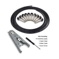 thumbnail image 3 of Cable de Conexión SAPHUE Multiefectos 10 Pies Pedalera sin Soldadura 6.35 Monocromáticos para Guitar, 3 of 7