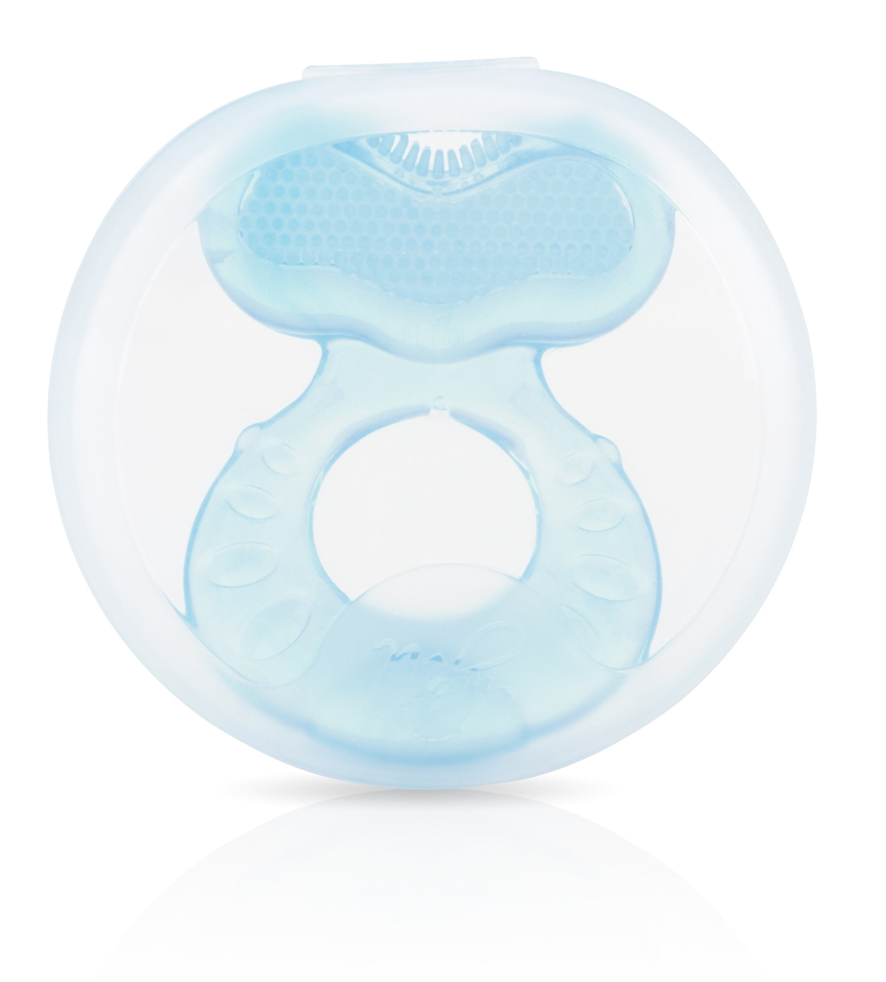 nuby teether with case