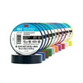 thumbnail image 3 of 3M Temflex Solvent-Free Vinyl Electrical Tape (165): 3/4 in. x 60 ft. (Orange) 10-pack, 3 of 3
