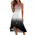 thumbnail image 2 of UoCefik Women's Cocktail Dresses 2025, Formal Wedding Guest Ruffle Prom Party Evening Dress V-Neck Vintage Dresses White S, 2 of 4