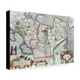 thumbnail image 3 of Trademark Fine Art Mercator's Atlas Map of Tartaria 1595 Canvas Wall Art - 22x32, 3 of 5