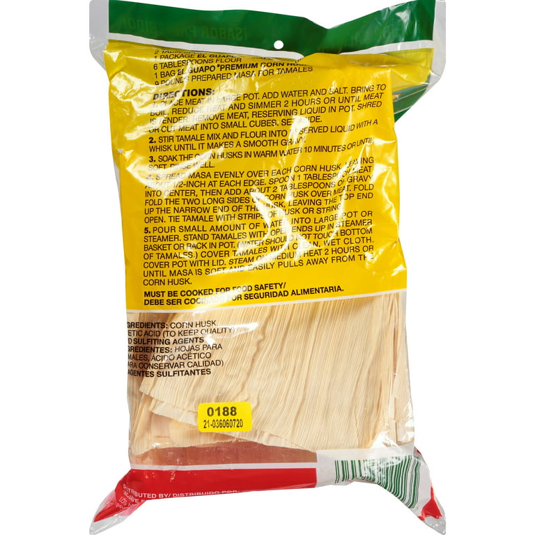 Corn Husks - Premium Quality - 100% Natural - 1 Pound - Mexican Style!
