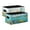 Trees And Houses Windmills, variant on 2 Pack Living Room Bed Room Felt Storage Baskets Boxes Foldable Organizer With Handles Tree and Leaves Falling landscape with Houses