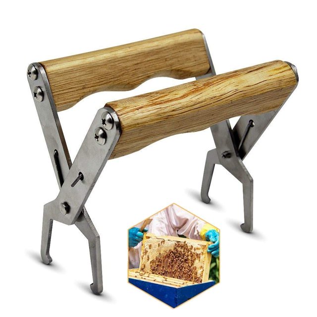 Alicates elevadores de Marco de colmena ZHAOCHENG acero inoxidable mango de madera