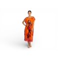 thumbnail image 1 of Chemin de Moda Robe Midi Fluide Sans Manches à Imprimé pour Femme, Robe d'Été Décontractée à Coupe Ample, 1 of 1