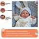 thumbnail image 5 of Reborn Baby Doll Zero Pam, bebé prematuro de silicona, 43 cm, realista, 5 of 5