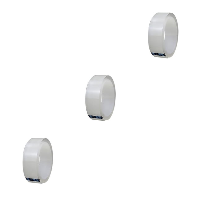 Eigraketly Tape de 1 m, almohadillas de gel de doble cara reutilizables sin rastro, adhesivo lavable, tiras adhesivas transparentes extraíbles Type1 NO1 Eigraketly CBP099028