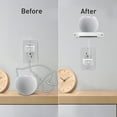 thumbnail image 3 of Injueey Soporte de pared Soporte Cho 4 Soporte de gestión Soporte Cho para E Cho Ahorro Ahorro de pared para E Cho Para Nest E Cho Dot Sistemas de cine en casa Blanco, 3 of 6