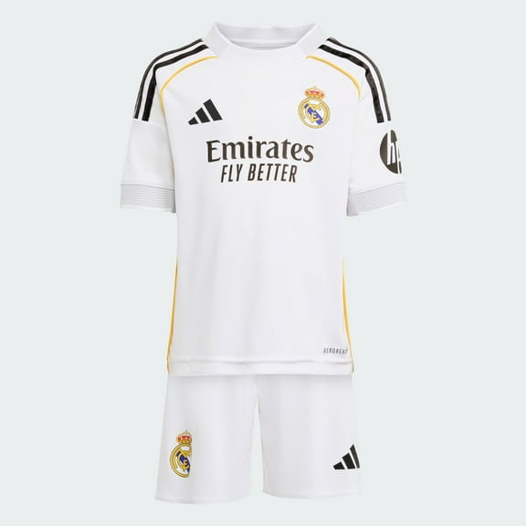 adidas Real Madrid Home Toddler Mini Kit 25/26 (2T)