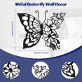 thumbnail image 3 of ZheElen Artistic Elegance Metal Wall Art With Smooth Lines And Delicate Patterns Creating Sophisticated Atmosphere In Living Large 1Set, 3 of 6