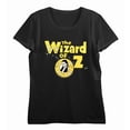 thumbnail image 4 of Wizard Of Oz Dorothy Vintage Logo Women's Black Crew Neck Short Sleeve Crop Tee-XXL, 4 of 5