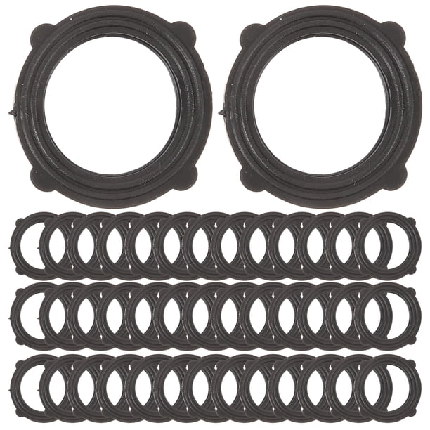 30 arandelas de goma para manguera de jardín, juntas de sellado, accesorios para manguera de jardín