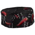 thumbnail image 1 of Chef Hats For Adults Universal Chef Hat Breathable Red Cooking Hat Restaurant Uniforms 1Pack, 1 of 4