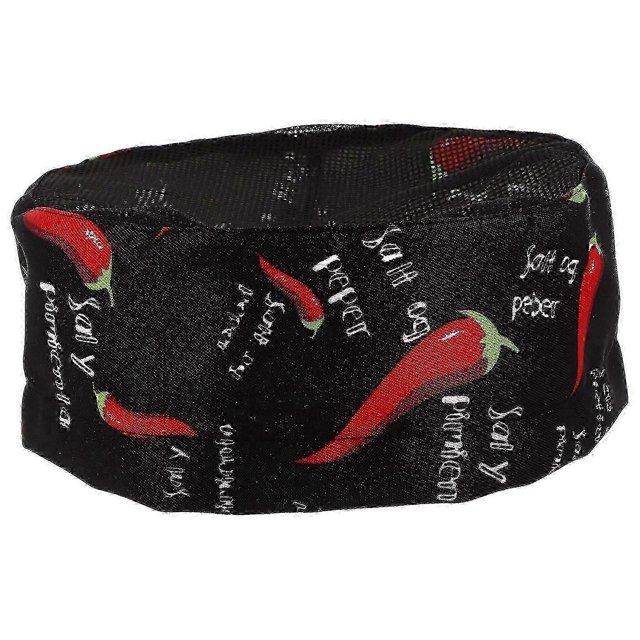 Chef Hats For Adults Universal Chef Hat Breathable Red Cooking Hat Restaurant Uniforms 1Pack