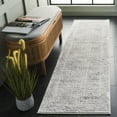 thumbnail image 2 of SAFAVIEH Hanna Sharlene Distressed Runner Rug, Ivory/Light Grey, 2' x 8', 2 of 8