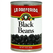 La Preferida Black Beans, 15 oz (Pack of 12)