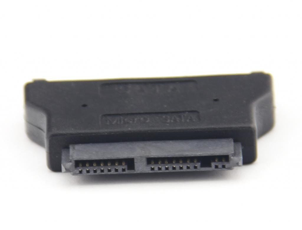 1.8" Micro SATA 7+7+2 16P HDD SSD to 2.5" SATA 7+15 22p HDD Convertor Adapter 