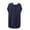Blue, variant on ZyeKqe Womens Pajamas Tops Short Sleeve Shirts Drawstring Hooded Tops Loose Fitted Pjs Top Homewear