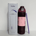 thumbnail image 5 of Owala Freesip 24oz Insulated Stainless Steel Water Bottle - Black Cherry, 5 of 5