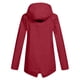 thumbnail image 2 of Pntutb, chaqueta informal sólida para mujer, para exteriores, de talla grande, con capucha, a prueba de viento, abrigo suelto, selecciones de Flash Pntutb Pntutb-5962, 2 of 4