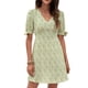 thumbnail image 2 of Vestido de manga corta,Vestido de mujer Vestido con cuello en V y lazo Vestido de verano Rendimiento probado, 2 of 6