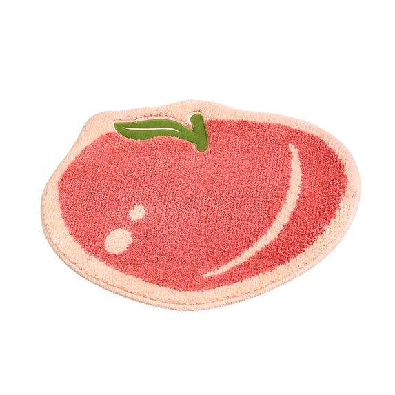 Esaierr Fruit Pattern Bath Rugs Mats Door Mat Fruit Outdoor Doormat Non Slip Absorbent Bathroom Floor Mat Carpet For