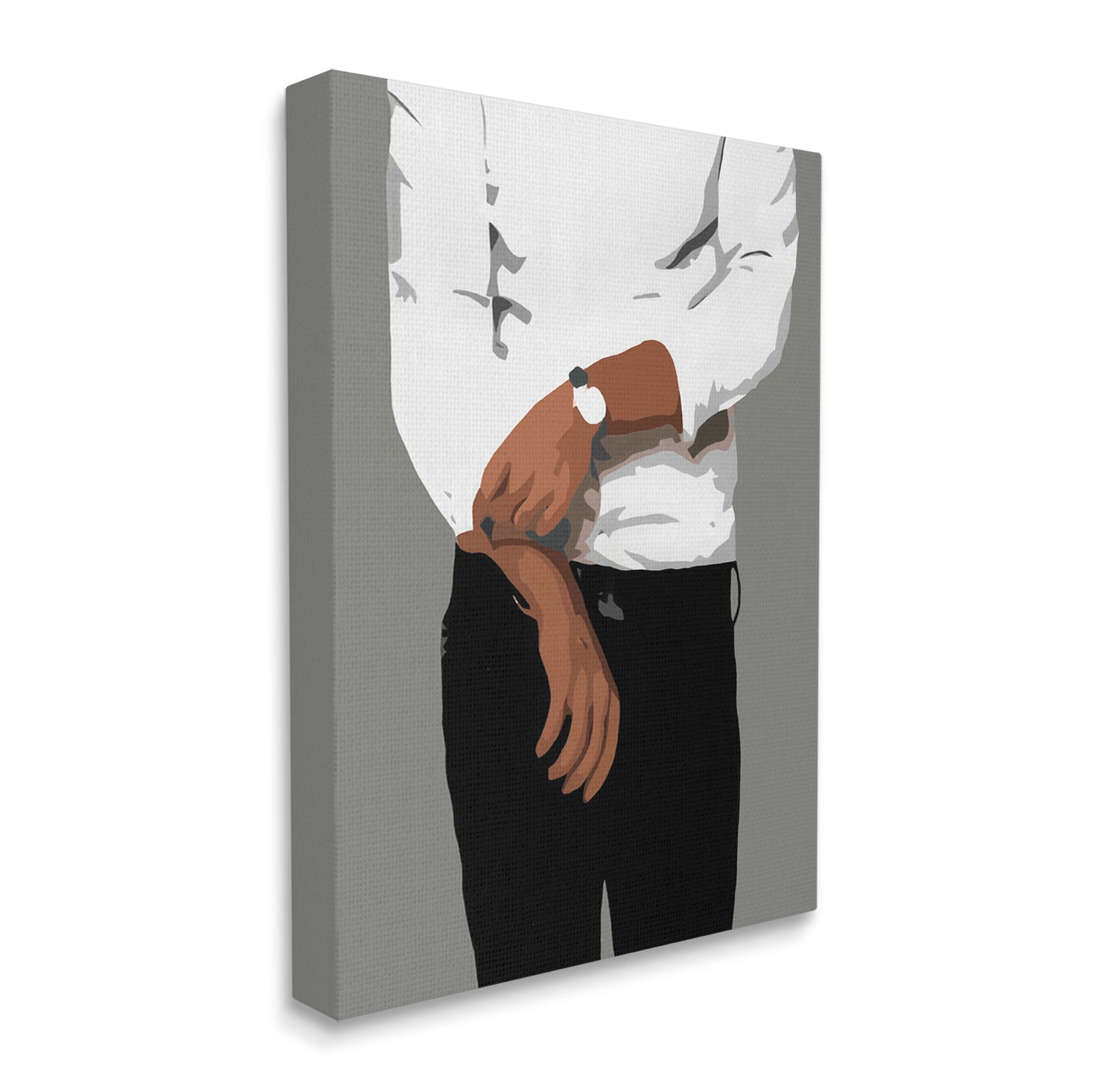 Stupell Industries Stylish Man Chic Outfit Graphic Art Gallery Wrapped Canvas Print Wall Art, Design by Beth Ann Lawson