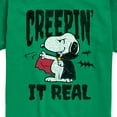 thumbnail image 3 of Peanuts - Creepin It Real - Toddler & Youth Short Sleeve Graphic T-Shirt, 3 of 6