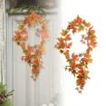 thumbnail image 7 of 5.9ft Fall Maple Leaf Garland, Artificial Autumn Vine with Leaves for Thanksgiving Christmas Home Decor, Wedding Party Hanging Decoration, 7 of 7