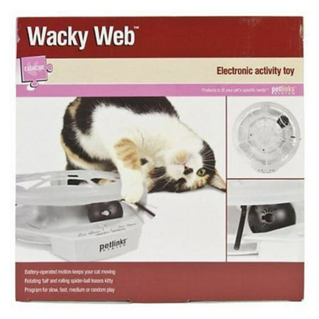 Petlinks Wacky Web Electronic Motion Cat Toy