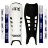Field Hockey Shin Guards FORCE Color White Available Size Small With Straps