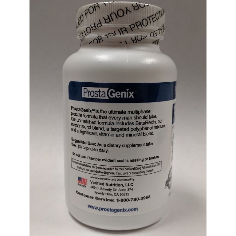 ProstaGenix Prostate Health Formula Supplement, 90 Capsules for 