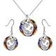 thumbnail image 3 of Joyería de cristal colorida, collar de Fénix, anillos colgantes para mujeres y niñas, regalos de joyería, 3 of 8