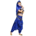 thumbnail image 4 of TIANZEN Girls Belly Dance Outfit Kids Dance Ethnic Performance Dress Girl Outfits Size 6x, 4 of 5