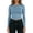 A-A219, variant on Bibifish Womens Cropped T-Shirt Long Sleeve Slim Fitted Tee Stretchy Soft Crew Neck Layering Top Fall Undershirt