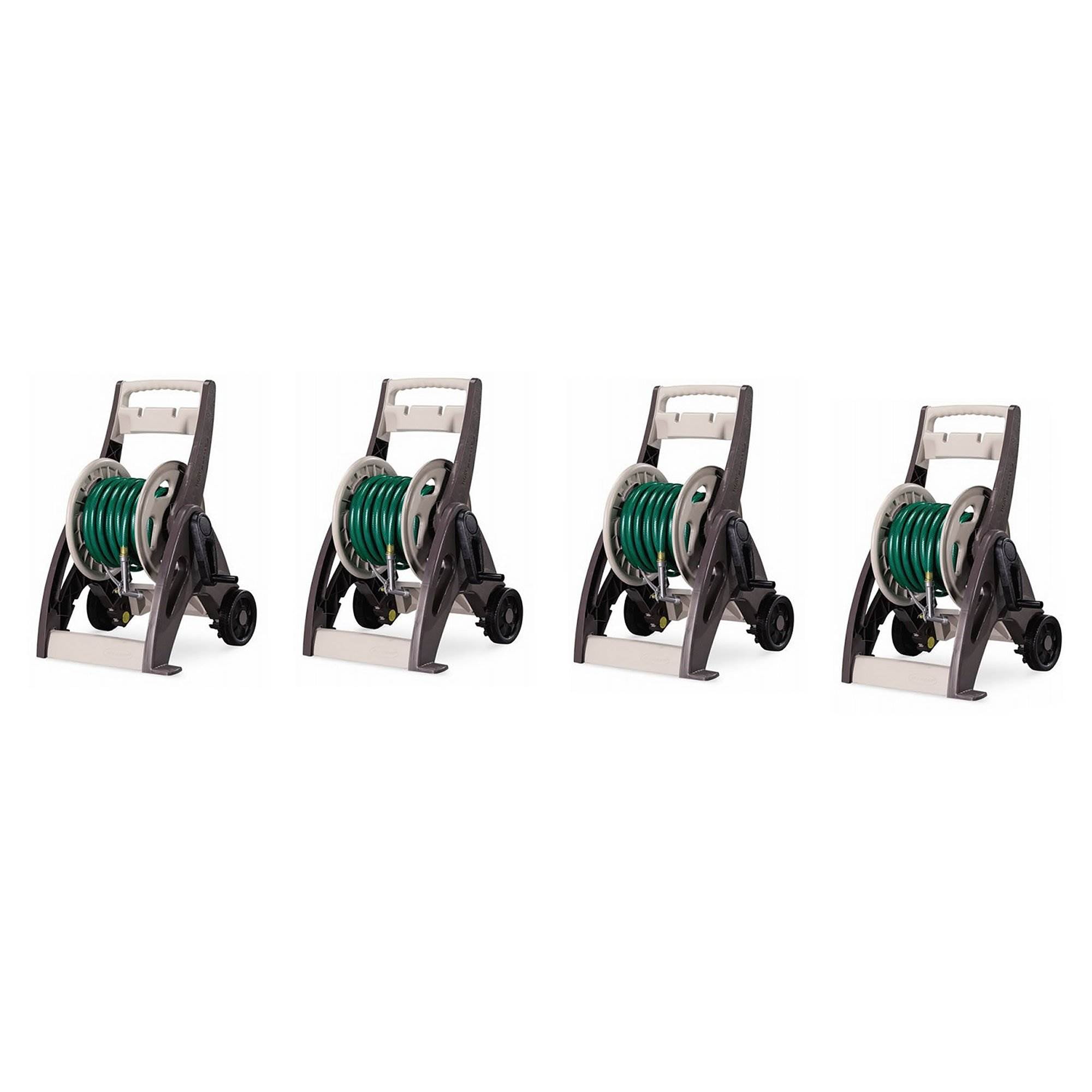 175 feet of 0.63inch standard vinyl hose capacity (full garden hose