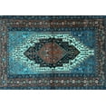 thumbnail image 1 of Ahgly Company Indoor Rectangle Persian Light Blue Traditional Area Rugs, 8' x 10', 1 of 4
