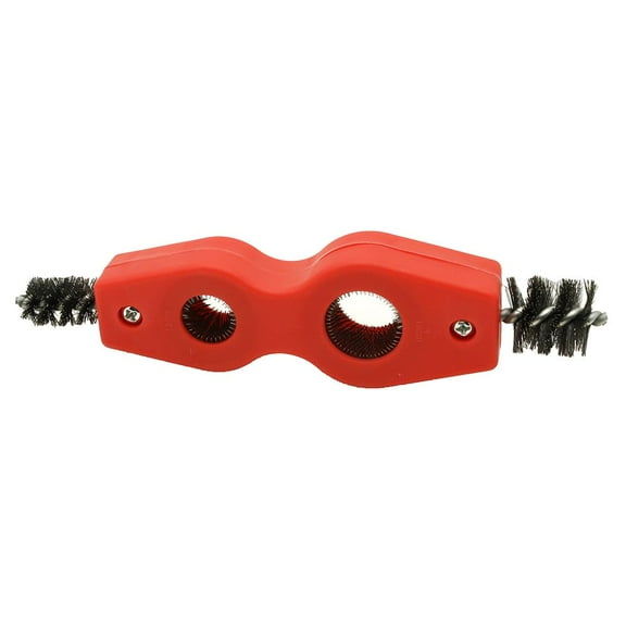 Thrifco 5110007 4-in-1 Inner-Outer Cleaning Brush Tool for 1/2 Inch & 3/4 Inch Copper Tubing and Fittings
