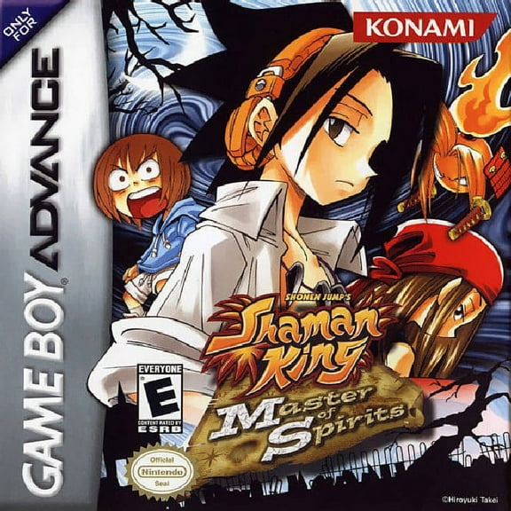 Restored Shaman King: Master of Spirits (Nintendo GameBoy Advance, 2004) Fighting Game (Refurbished)