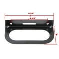 thumbnail image 2 of (2) Red/Clear 6" Oval LED Trailer Stop/Turn/Tail Light w/Steel Mounting Brackets, 2 of 2