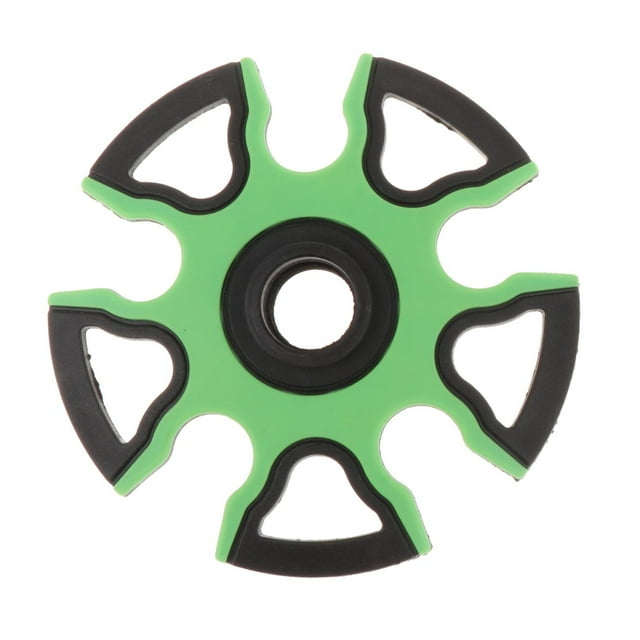 Accesorios para cestas de nieve para bastones de senderismo, diámetro exterior redondo, 9 cm, extraíbles, cestas para bastones de esquí para senderism Verde shamjiam Cesta para bastones de trekking
