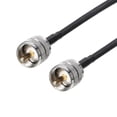 thumbnail image 3 of RG58 Coaxial Cables,UHF Male to UHF Male Low Loss RF Coaxial Cable 14.7FT Black 1Pcs, 3 of 4